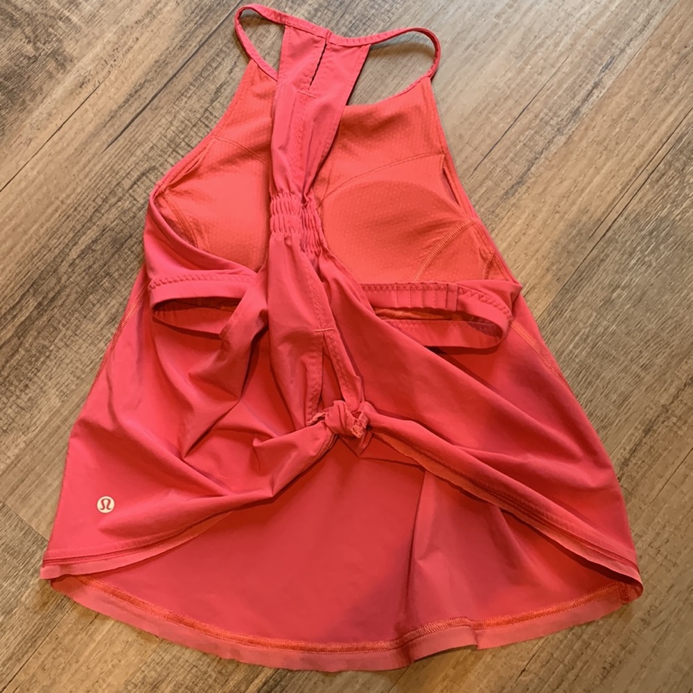 Lululemon Crop Tie Back Tank